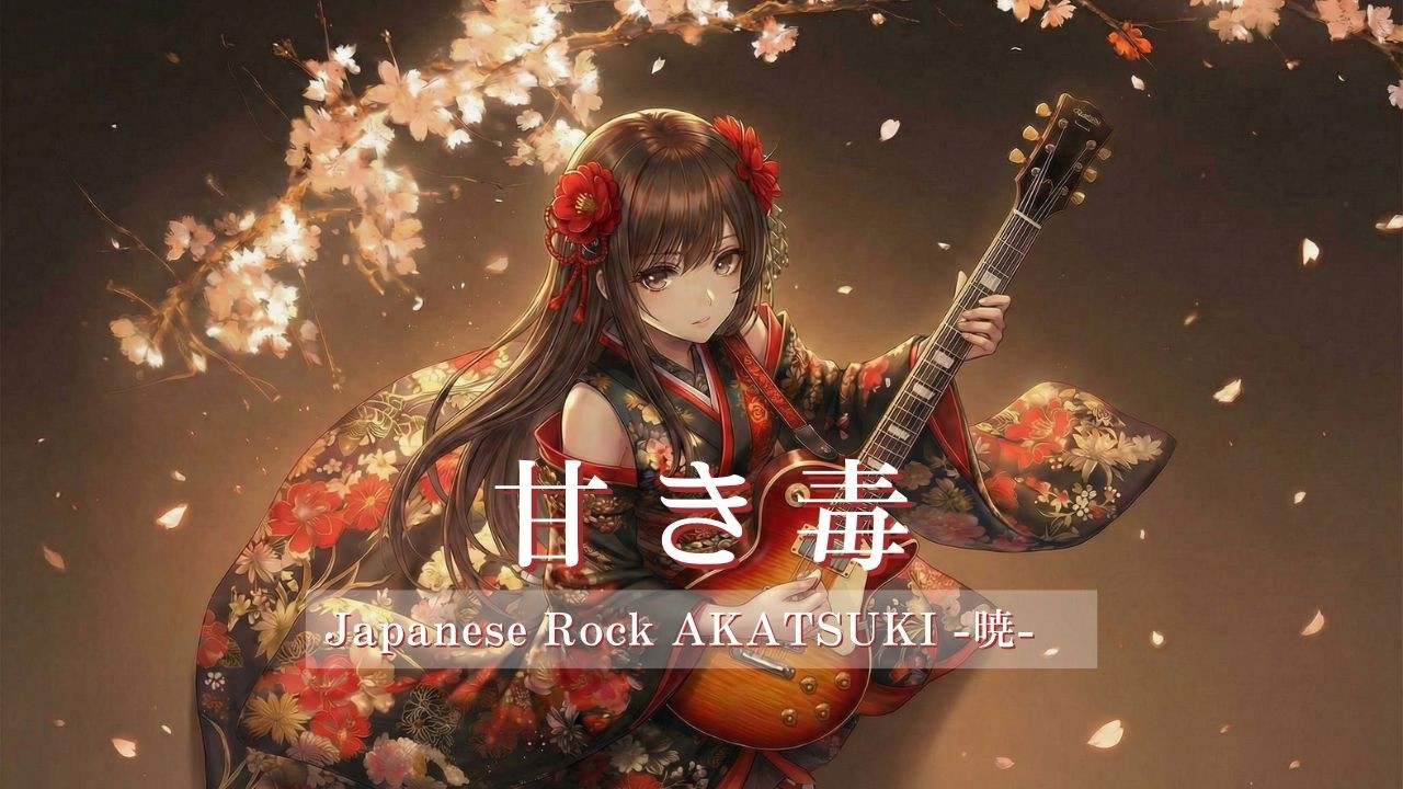 テンションが上がる危険な快楽サウンド【和風ロック】 ― 甘き毒（Japanese Rock AKATSUKI -暁-）