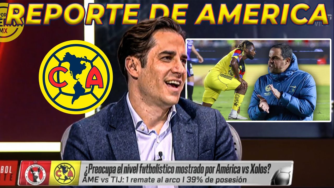 Reporte de América: Jardine PREOCUPADO con el Funcionamiento | Faltan REFUERZOS.