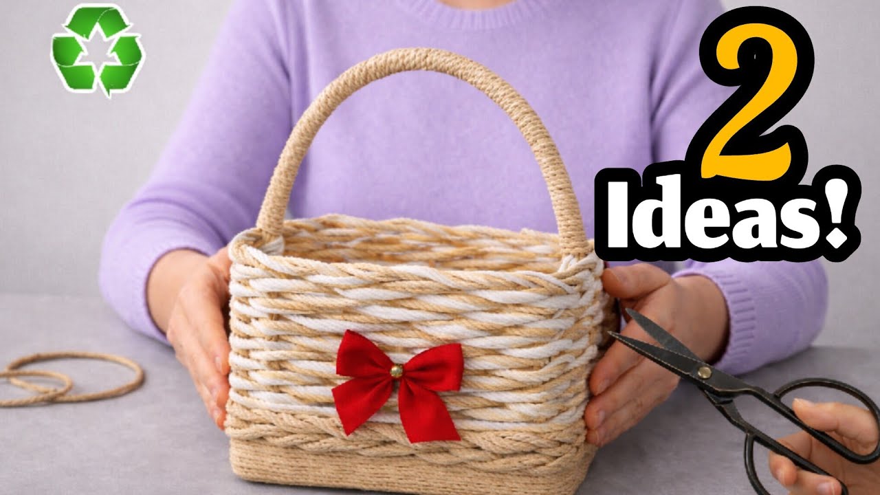♦️Super beautiful but low_cost!2 best DIY space_saving craft ideas from waste material ♻️2026