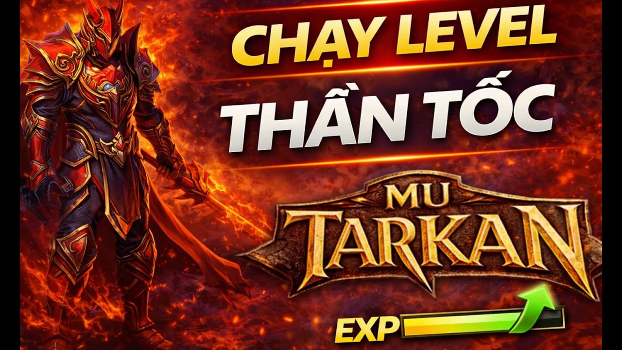 LIVE MU TARKAN -CÀY LEVE THẦN TỐC CÙNG RF VÍP NHẤT LỤC ĐỊA MU .