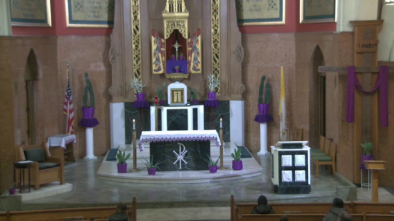 Saturday Mass at 8:30 AM