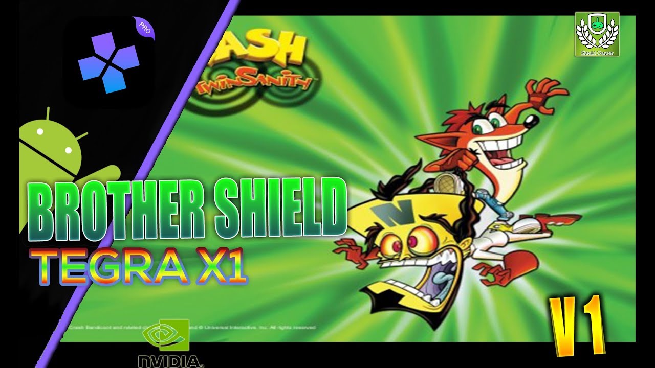 DamonPS2: PRO PS2 Emulator: Nvidia Shield - HD TEST | Crash Twinsanity | Tegra X1 | Android 7.0 | V1