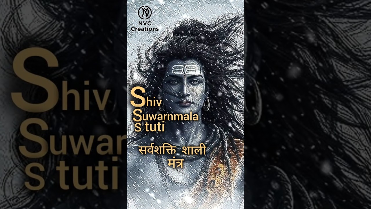 Most Powerfull SHiv Stuti | Shiv Suwarnmala Stuti 11 #short#shiv#strota