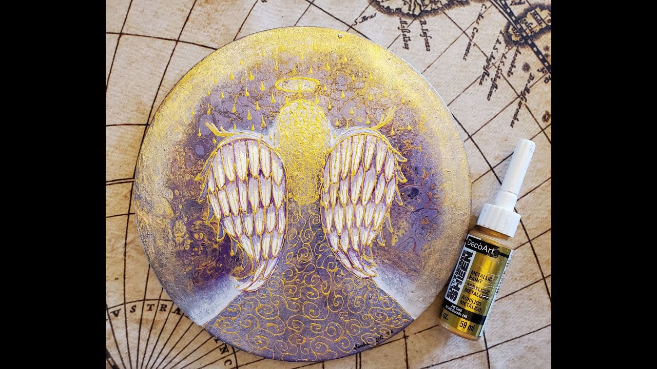 DA206 Instagram 3000 Follower Giveaway!! w/ DecoArt Extreme Sheen 24K Gold & Ultra Fine Tip Writer