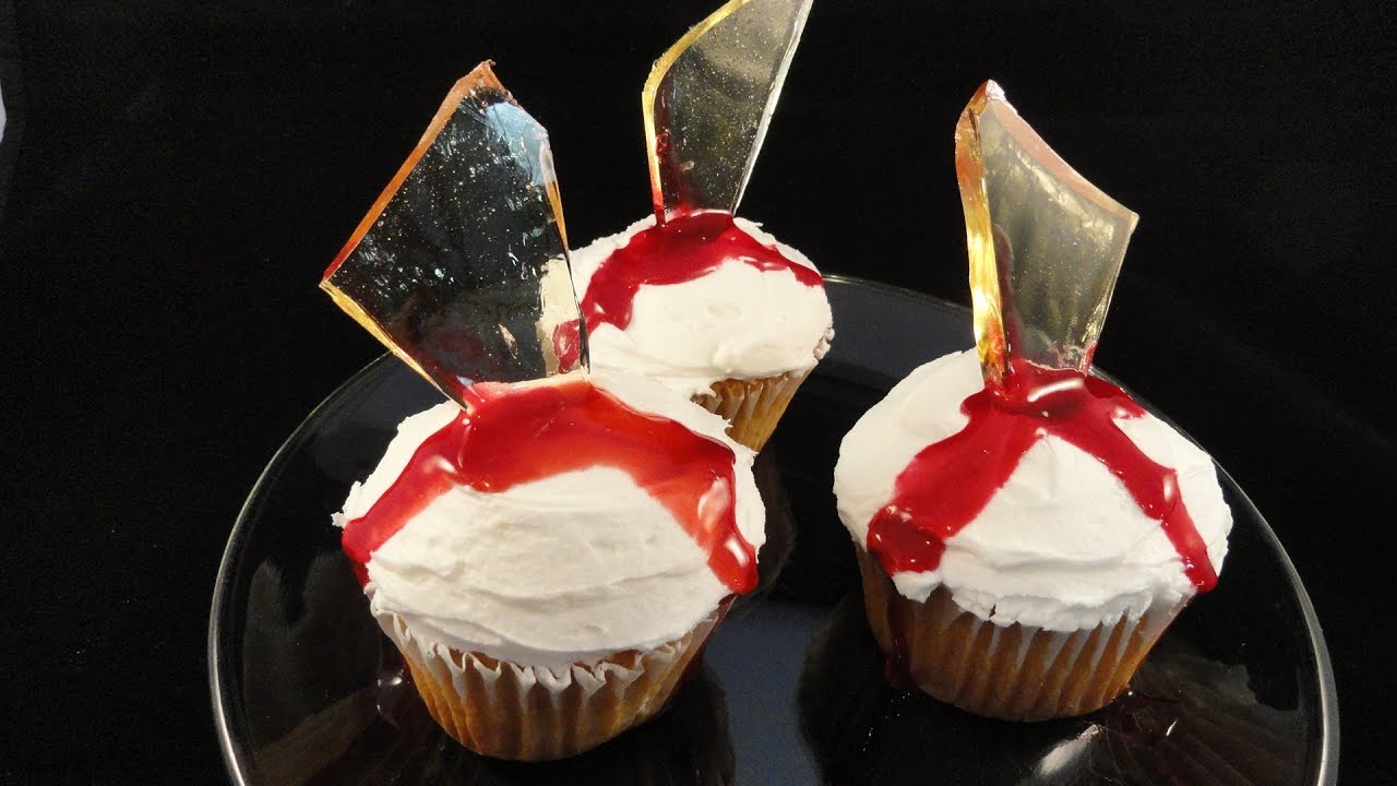 Decorating Cupcakes #113: Broken Glass  