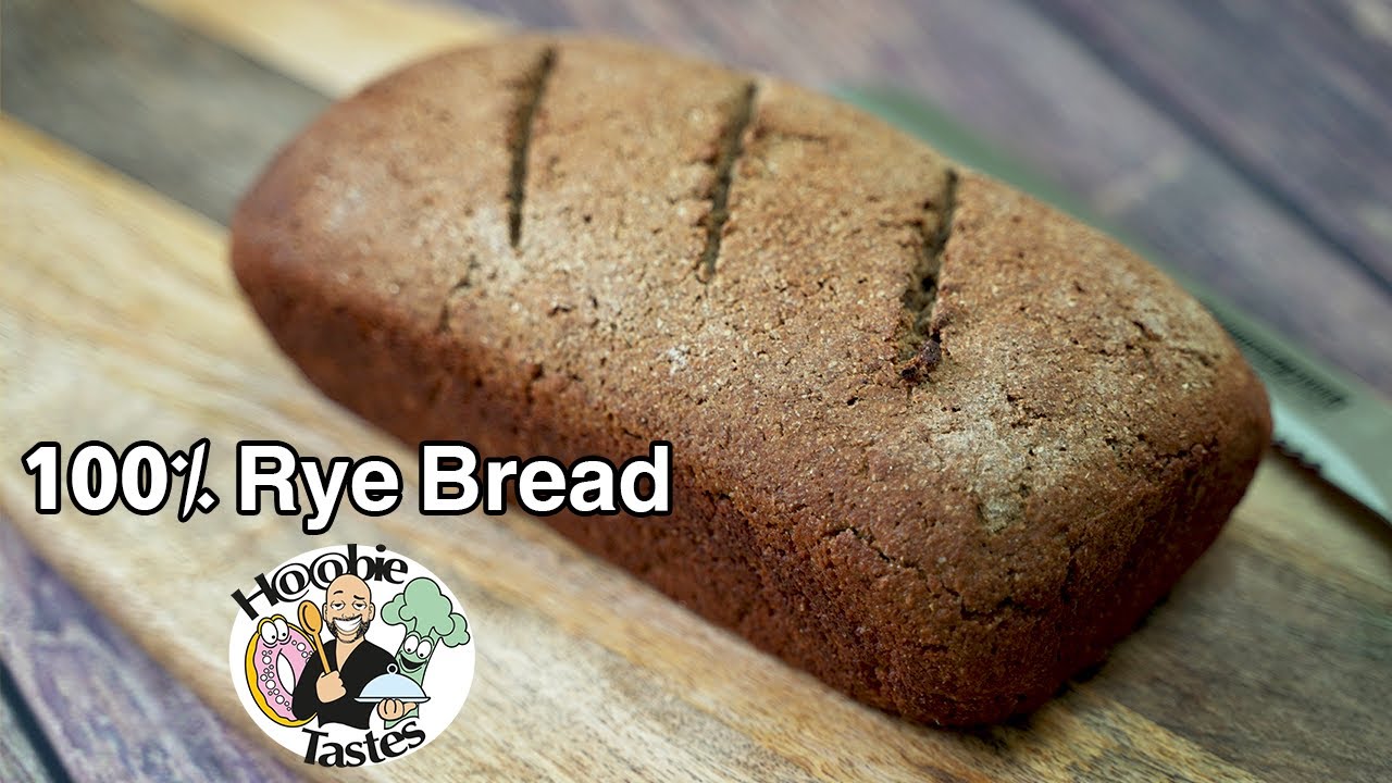 My attempt on baking 100% Rye bread at home