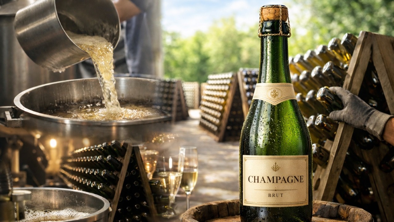 Inside Champagne Production 🍾 Why Every Bubble Takes Years to Make
