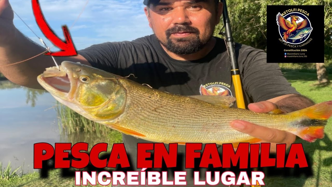 UN LAVARROPAS LLENO DE PECES!!!!!Gran pesca en este hermoso lugar.Pesca en familia