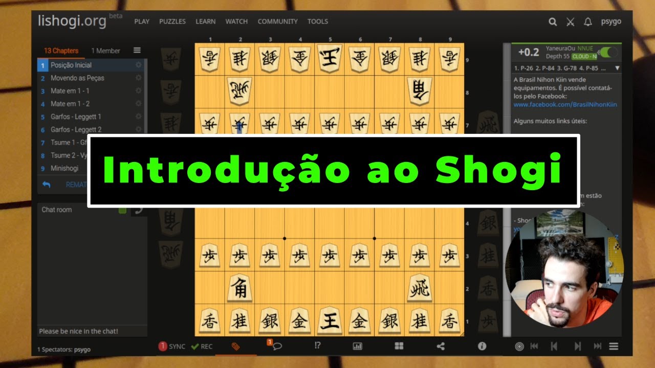 Introdu&ccedil;&atilde;o ao Shogi