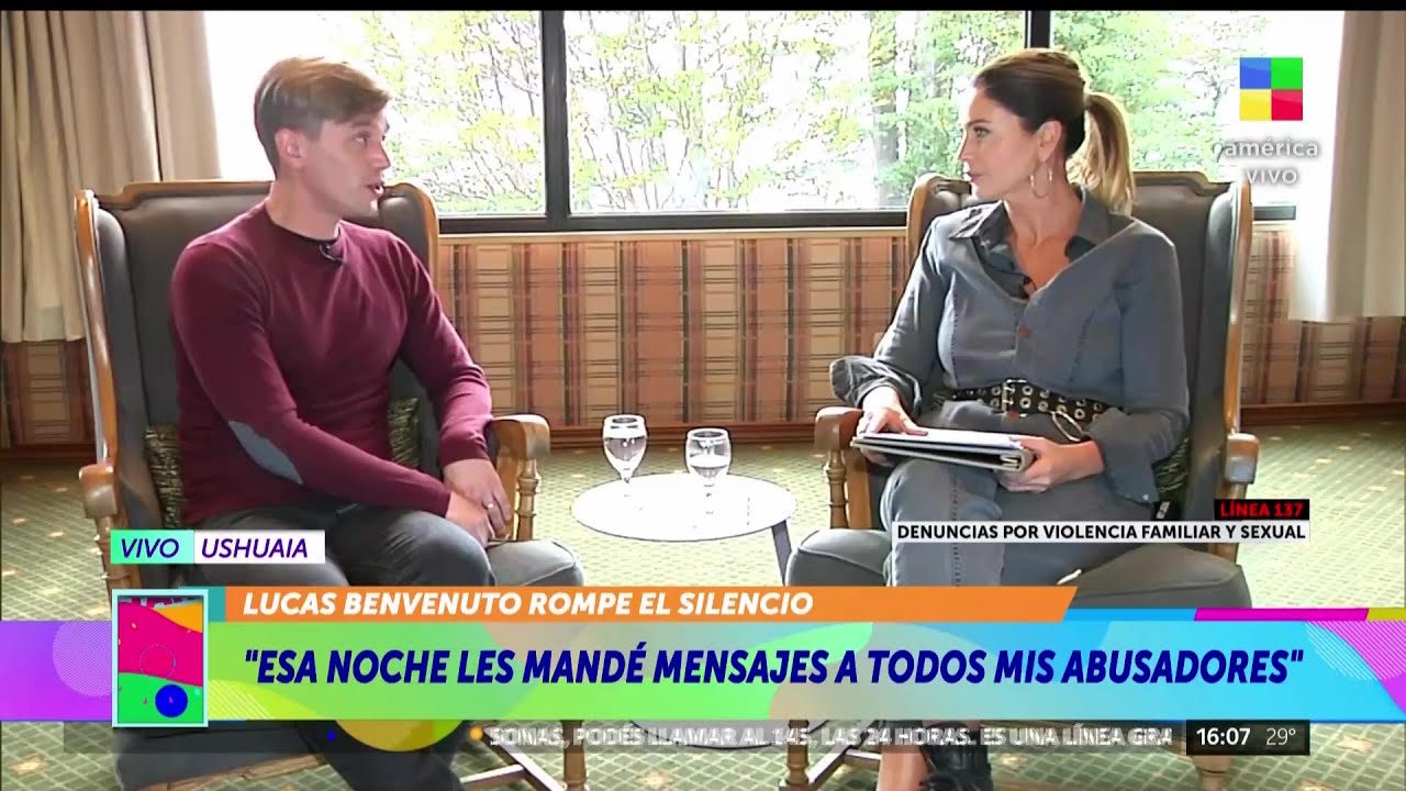 EXCLUSIVO | Lucas Benvenuto a solas con Karina Mazzocco: 