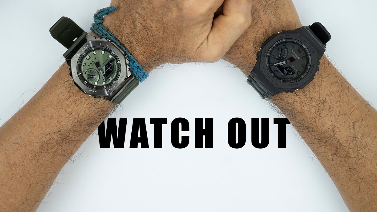 WATCH OUT! CASIO G-SHOCK GM-2100B-3A VS G-SHOCK GA-2100-1A1