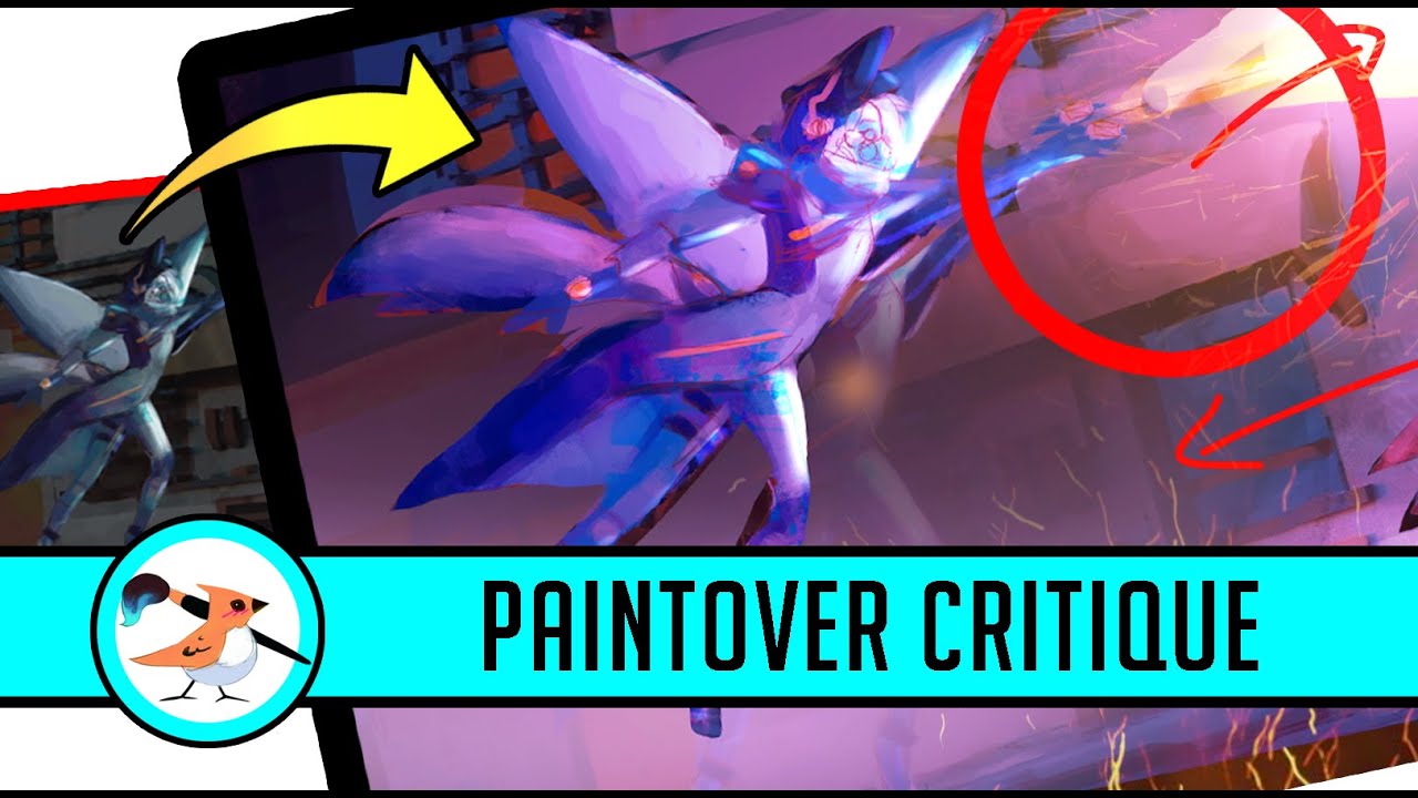 Paintovers & Critique - Composition and Lighting