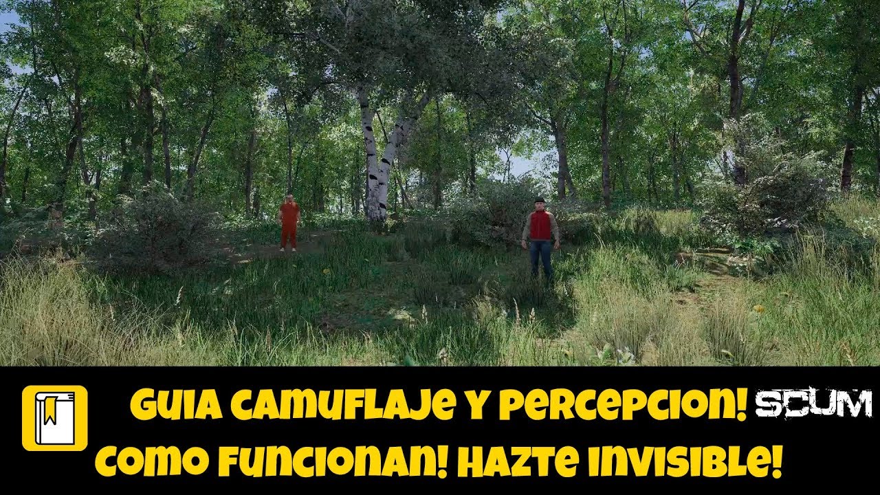 Guía camuflaje y percepción! Hazte invisible! Scum!