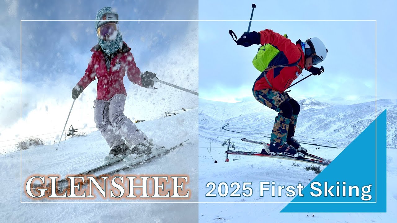2025 First Skiing at Glenshee