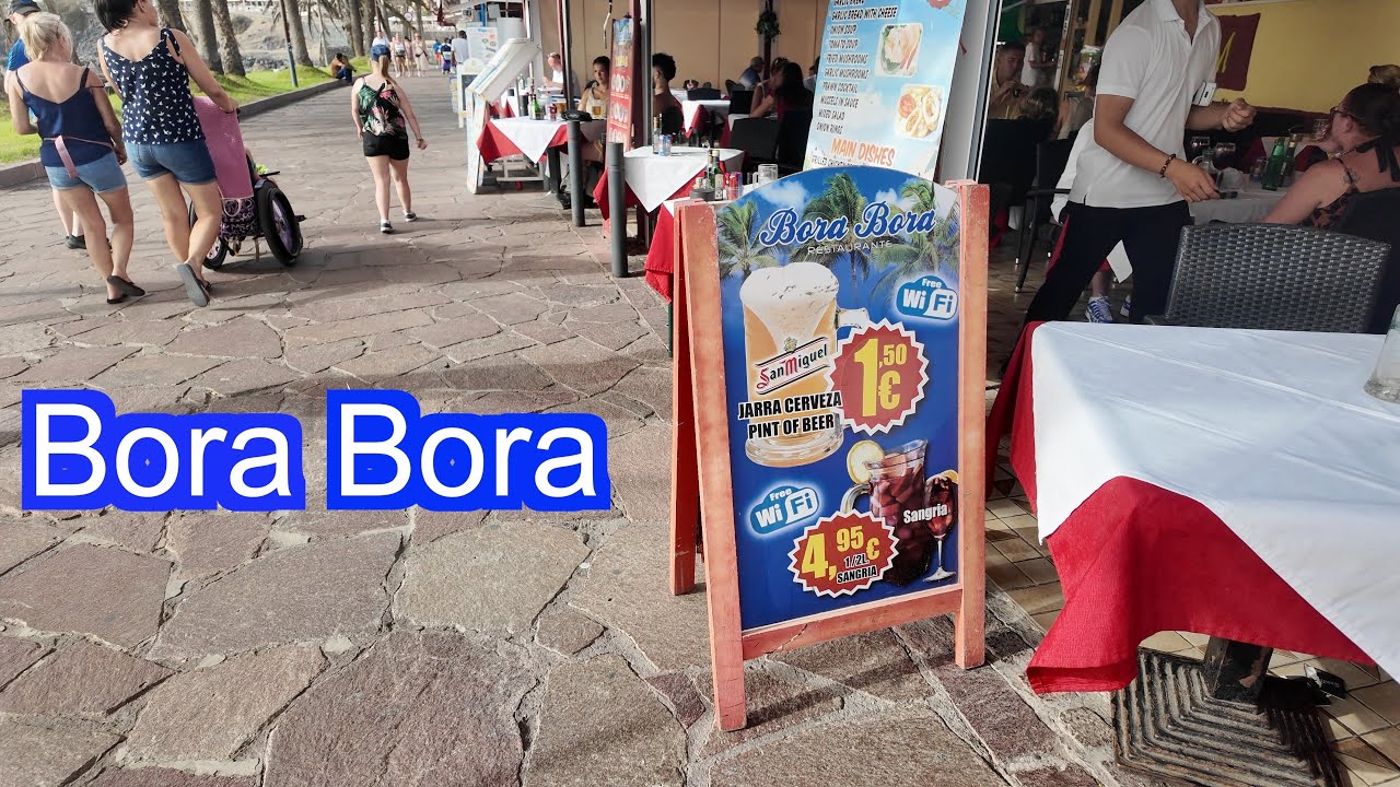 Tenerife - Affordable Prices At The Bora Bora? Located In Costa Adeje..