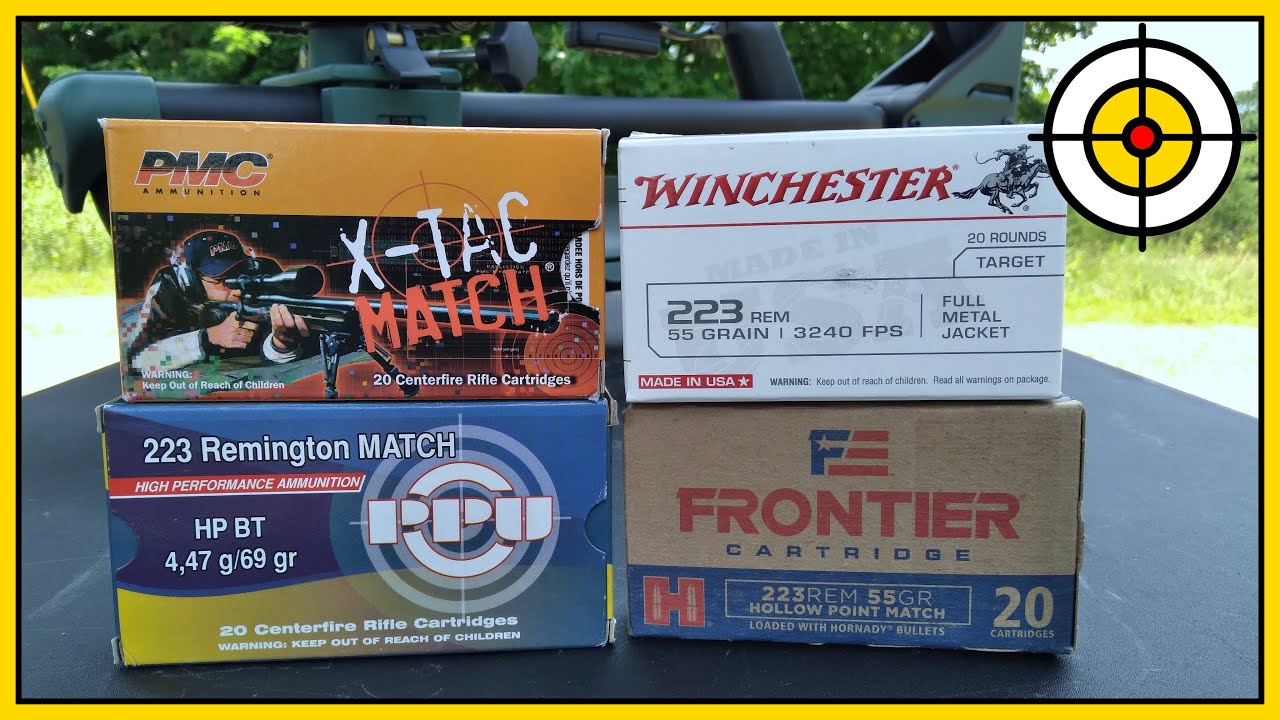 .223 From a 5.56 Chambered AR-15! Is There a Difference? 100 Yard Accuracy Group Testing!