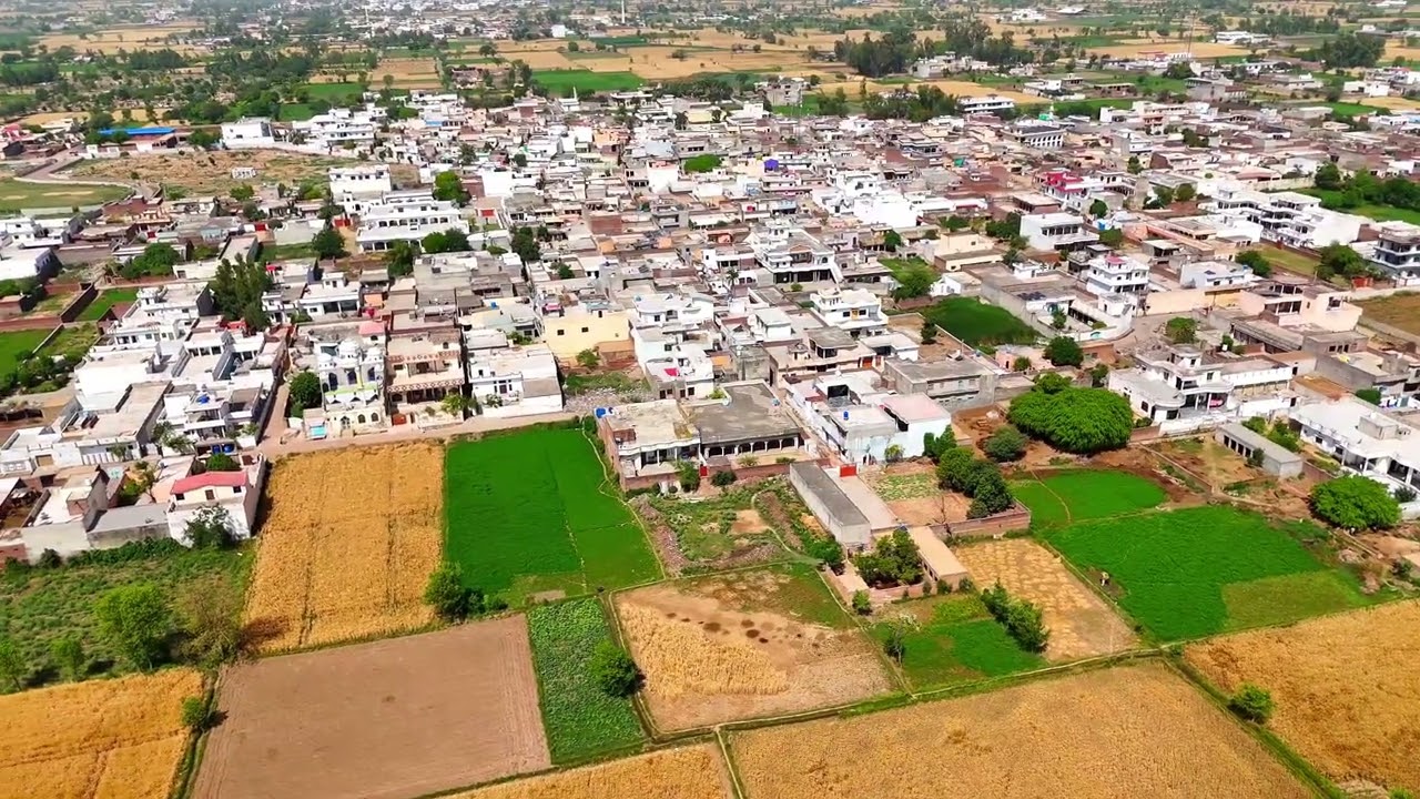 Dhoke Kasib Village Drone View | Mandi Bahauddin
