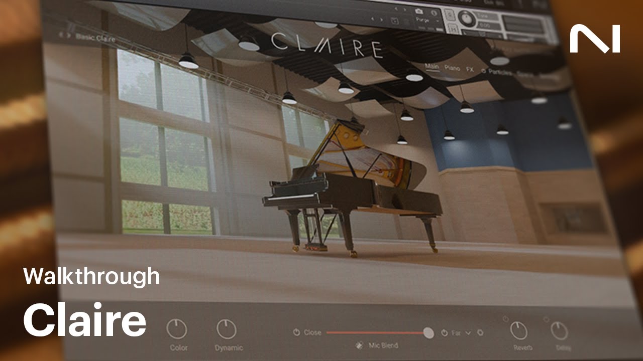 Прохождение игры Claire: библиотека премиум-класса для роялей | Native Instruments