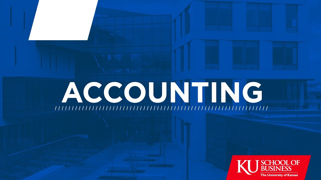 Majoring in accounting at the KU School of Business