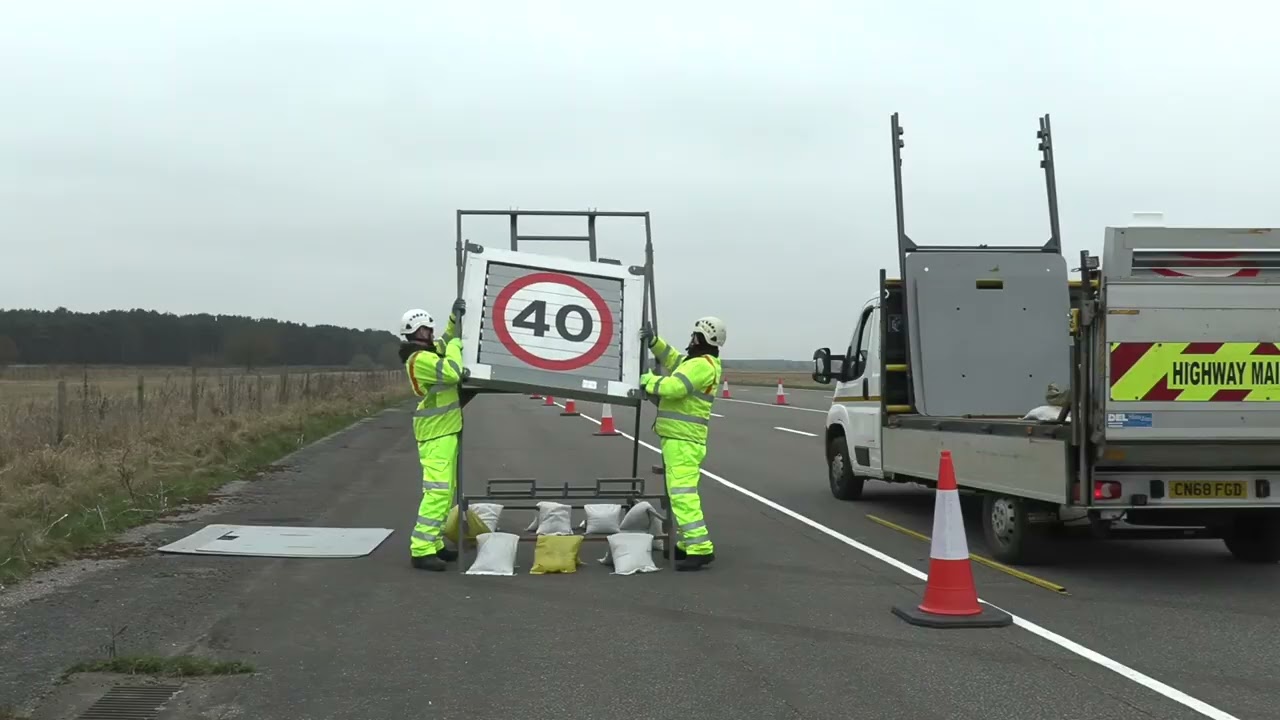 24. Dynamic Speed Sign - Set up