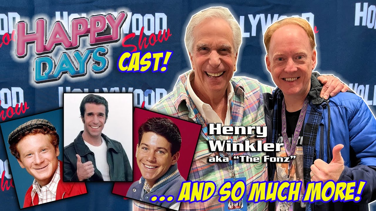 HOLLYWOOD SHOW - HAPPY DAYS CAST AND MORE! A FANTASTIC DAY OF FUN WITH TONS OF CELEBRITIES!!