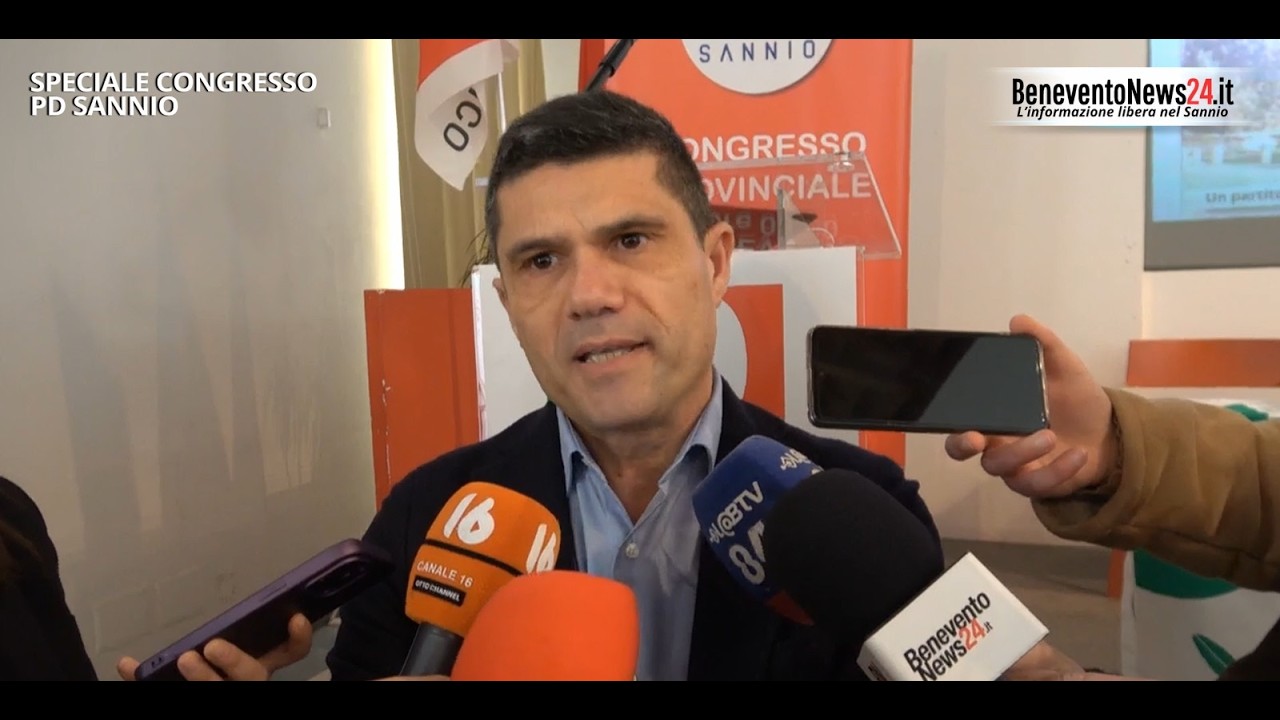 PD SANNIO, IL PRESIDENTE FUSCO: 
