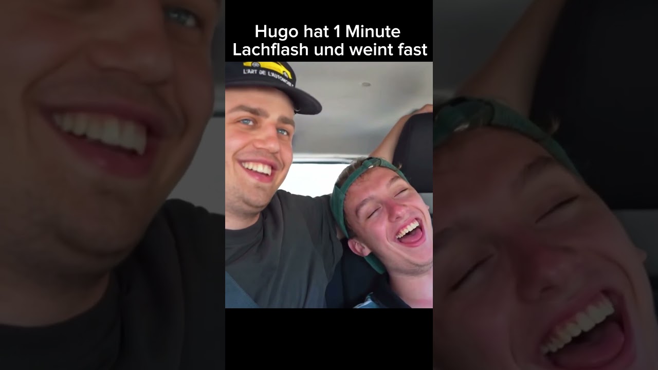 Hugo hat heftigen Lachflash und weint #letshugo #papaplatte #twitch #clips #lachflash