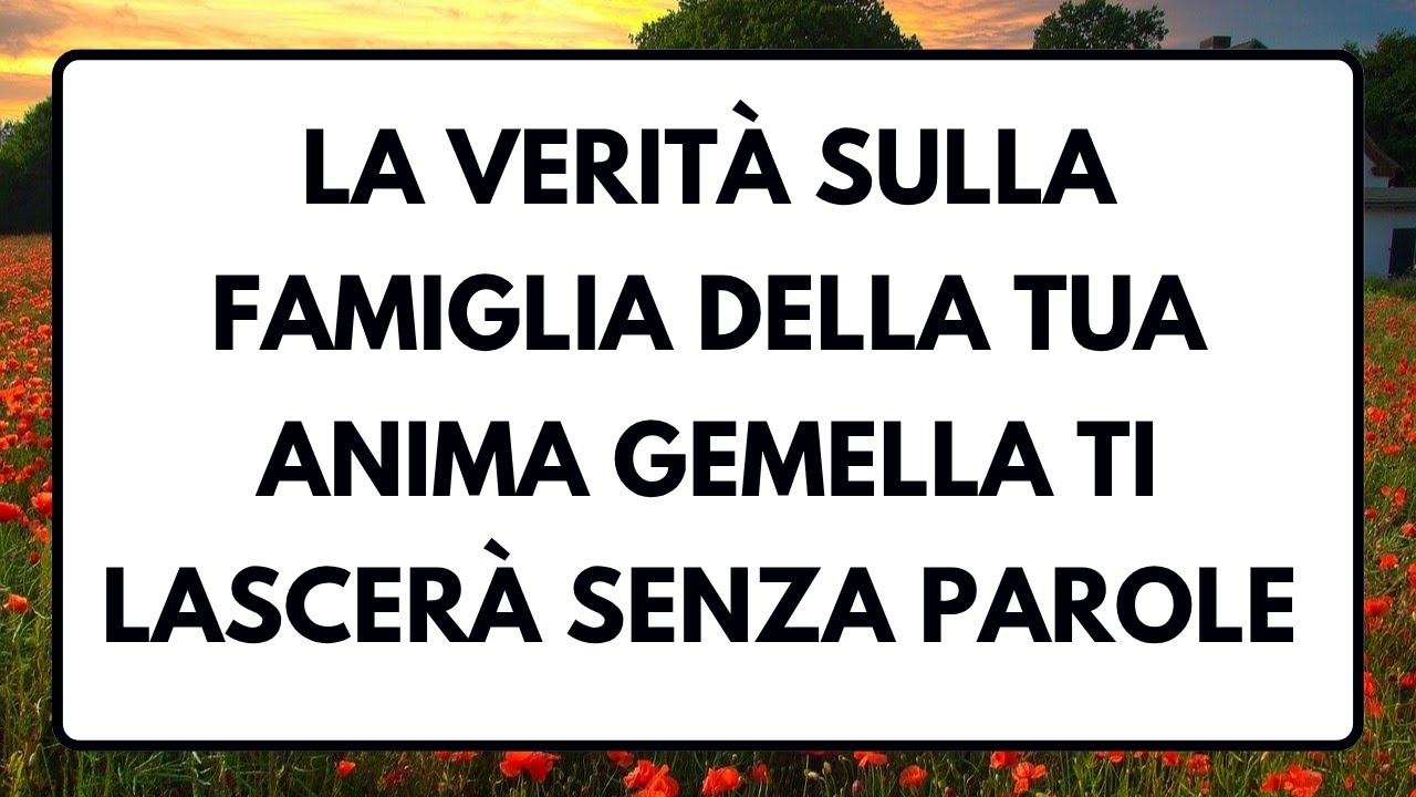 La verità sulla famiglia della tua anima gemella ti lascerà senza parole 💍#messaggio #angeli
