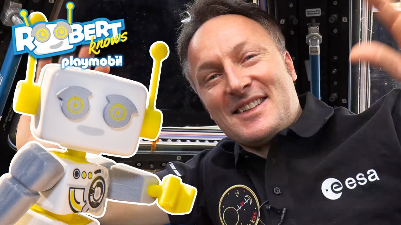 ROBert con l'astronauta ESA Matthias Maurer sulla ISS | ROBert | PLAYMOBIL Italiano