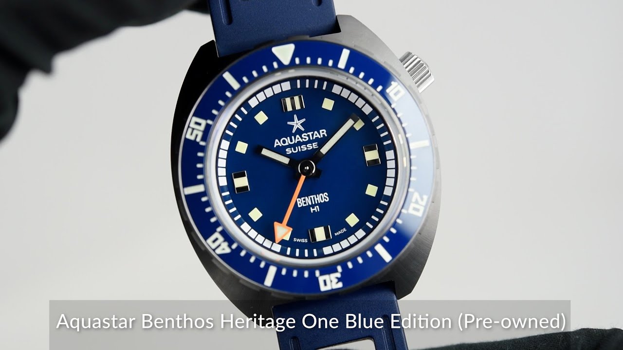 Aquastar Benthos Heritage One Blue Edition (Pre-owned)