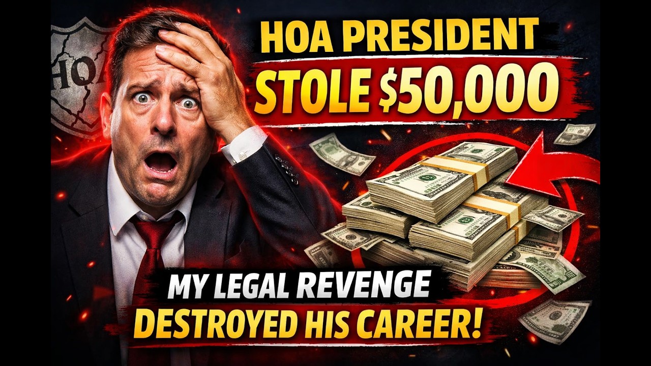 $50,000 HOA Fraud Exposed — This Revenge Story Is Insane (Reddit)
