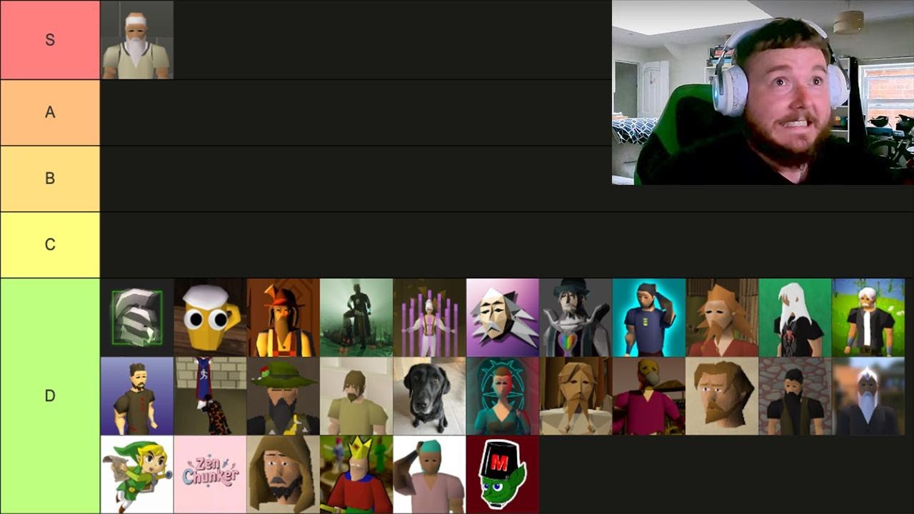 I did a One Chunk Series tier list and now I have no friends.