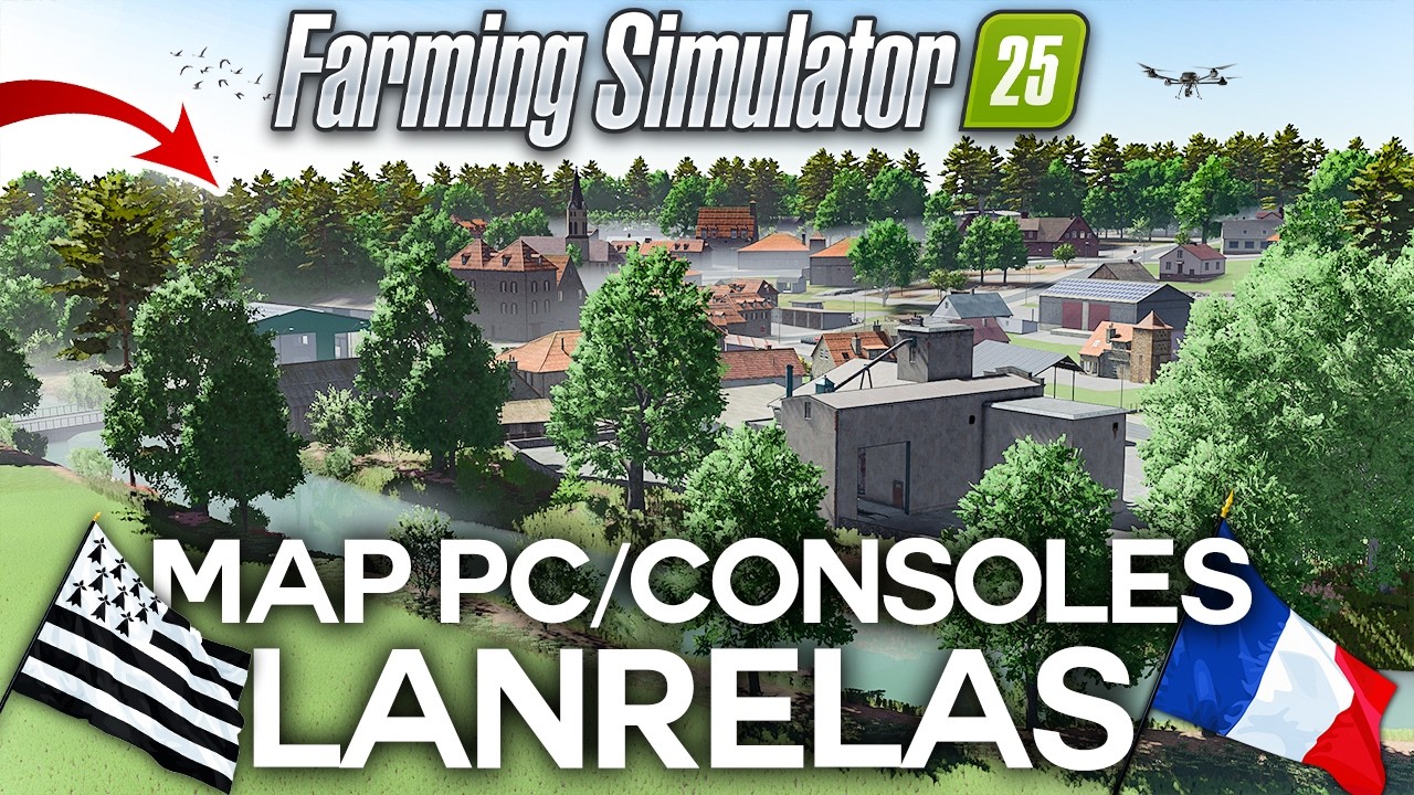 LANRELAS ! 🇫🇷 NOUVELLE CARTE FRANÇAISE pour Pc et Consoles !!! Une Map magnifique !