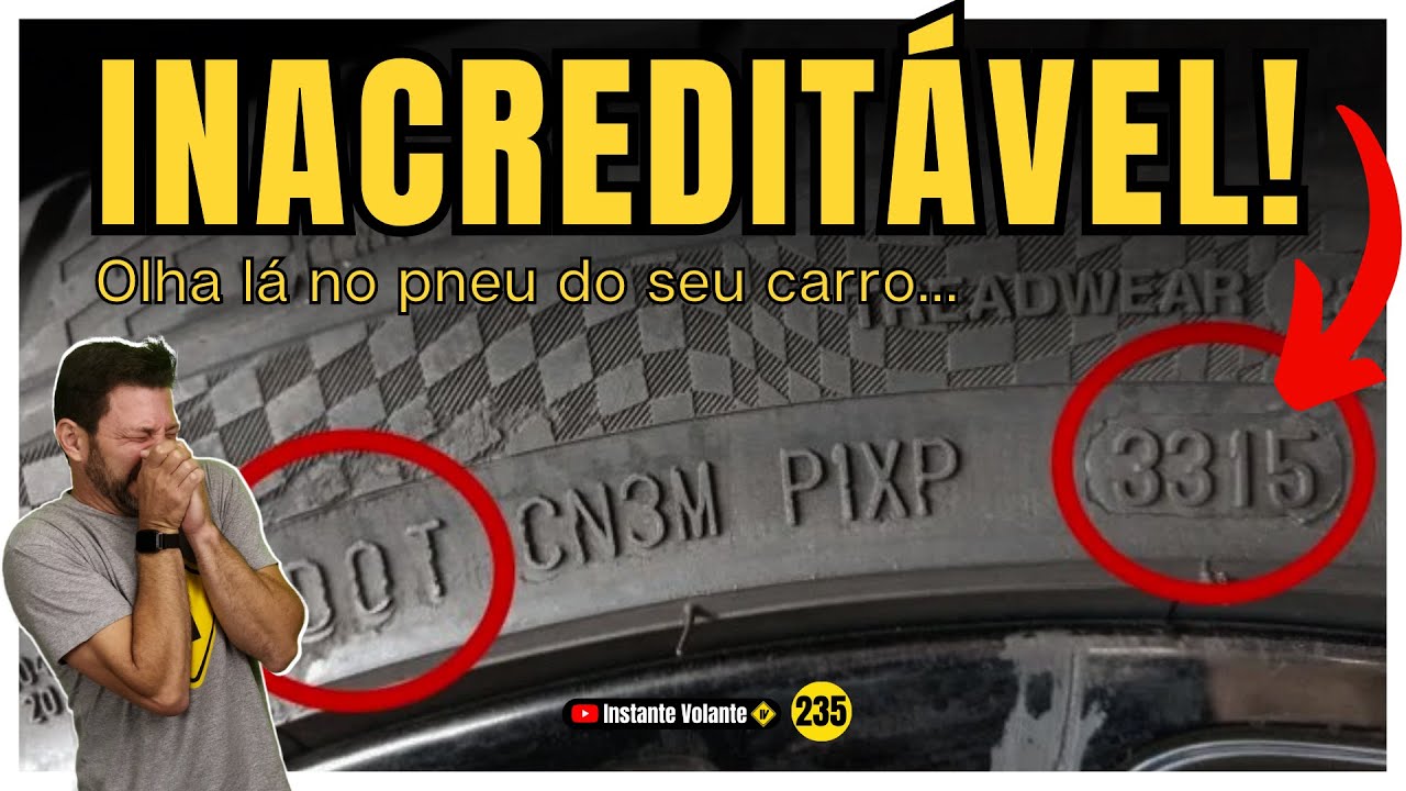 PNEU FORA DA VALIDADE AGORA d&aacute; MULTA e GUINCHO? | O que diz a Lei? Que validade &eacute; essa?📺235