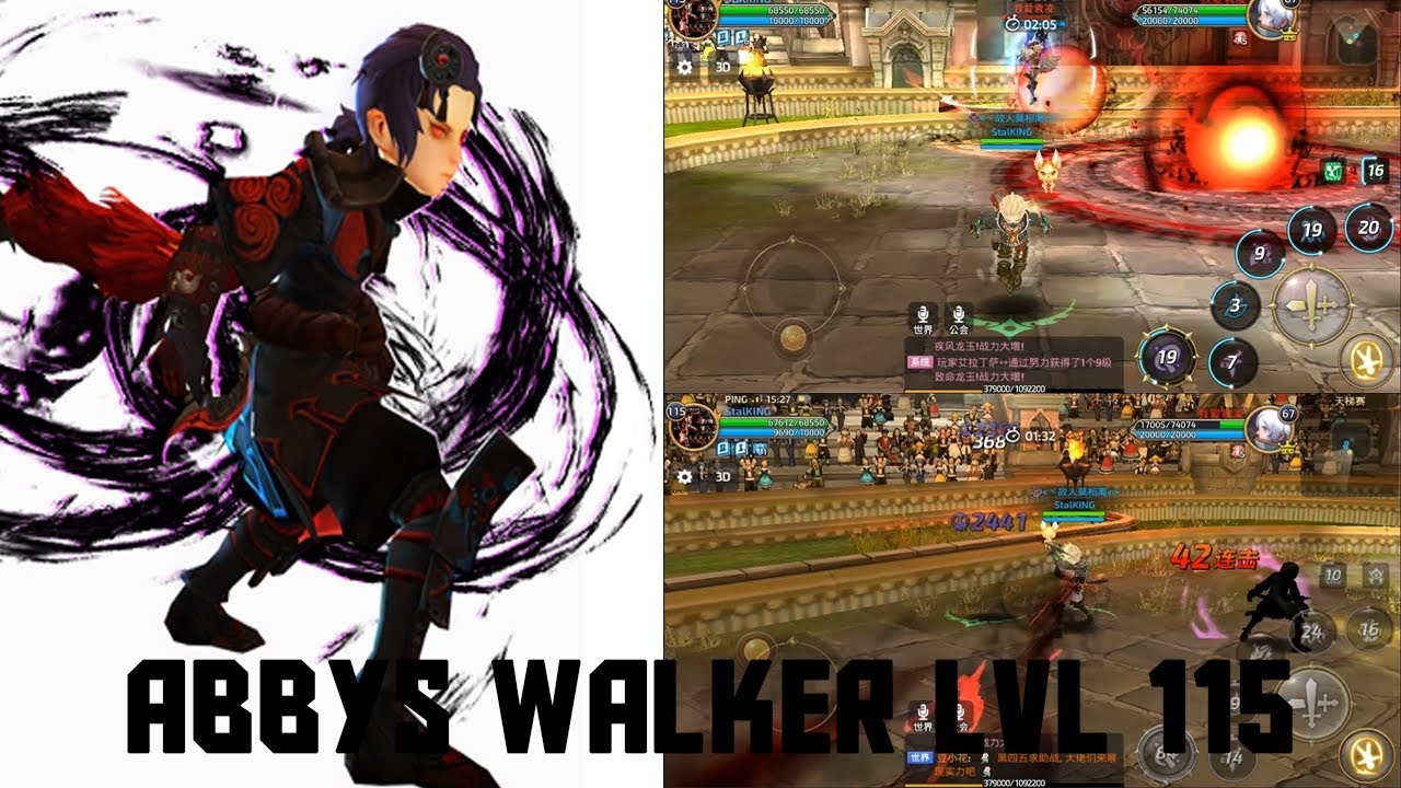 Abbys Walker LvL 115 PvP Dragon Nest M /Awake #AKMJ Gaming