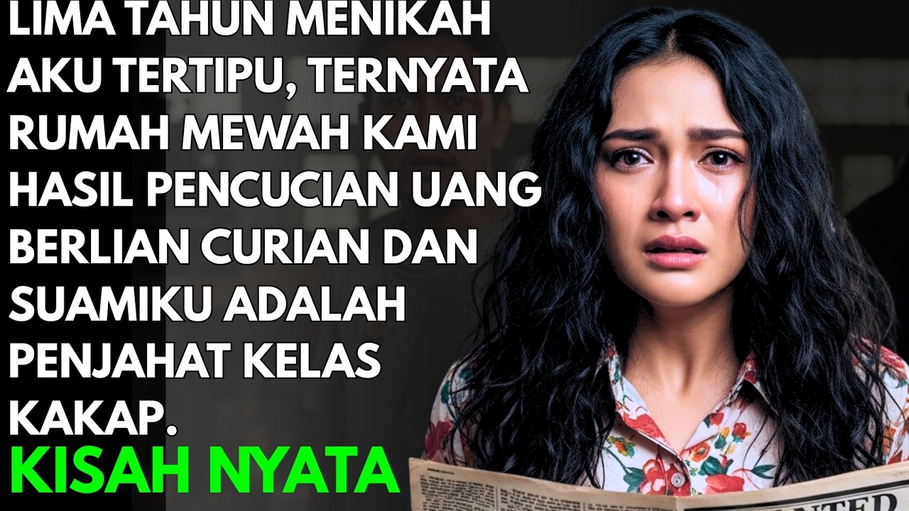 5 TAHUN AKU MENIKAH DENGAN BURONAN! DAN RUMAH MEWAH YANG AKU TEMPATI ADALAH HASIL KEJAHATAN SUAMIKU!