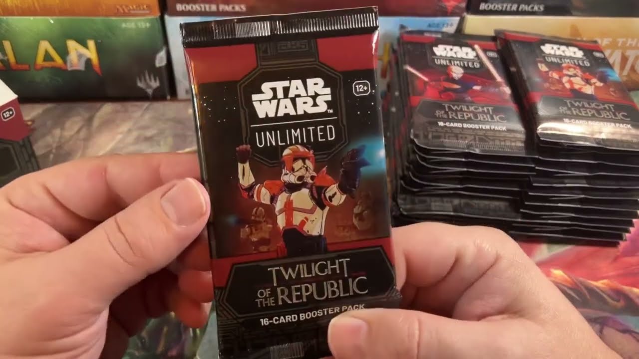 Twilight Of The Republic Is It Enough To Repair The Damage Of Set 2? Star Wars Unlimited Box Opening