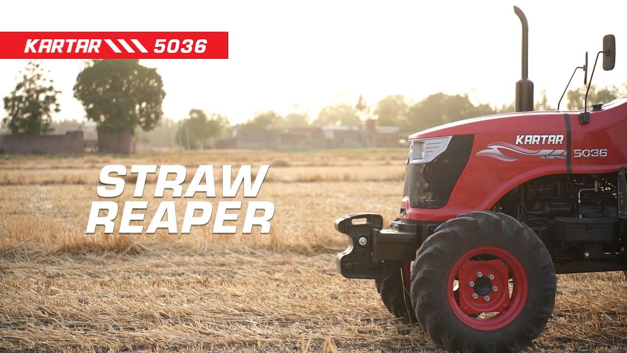 Kartar 5036 Tractor With Straw reaper