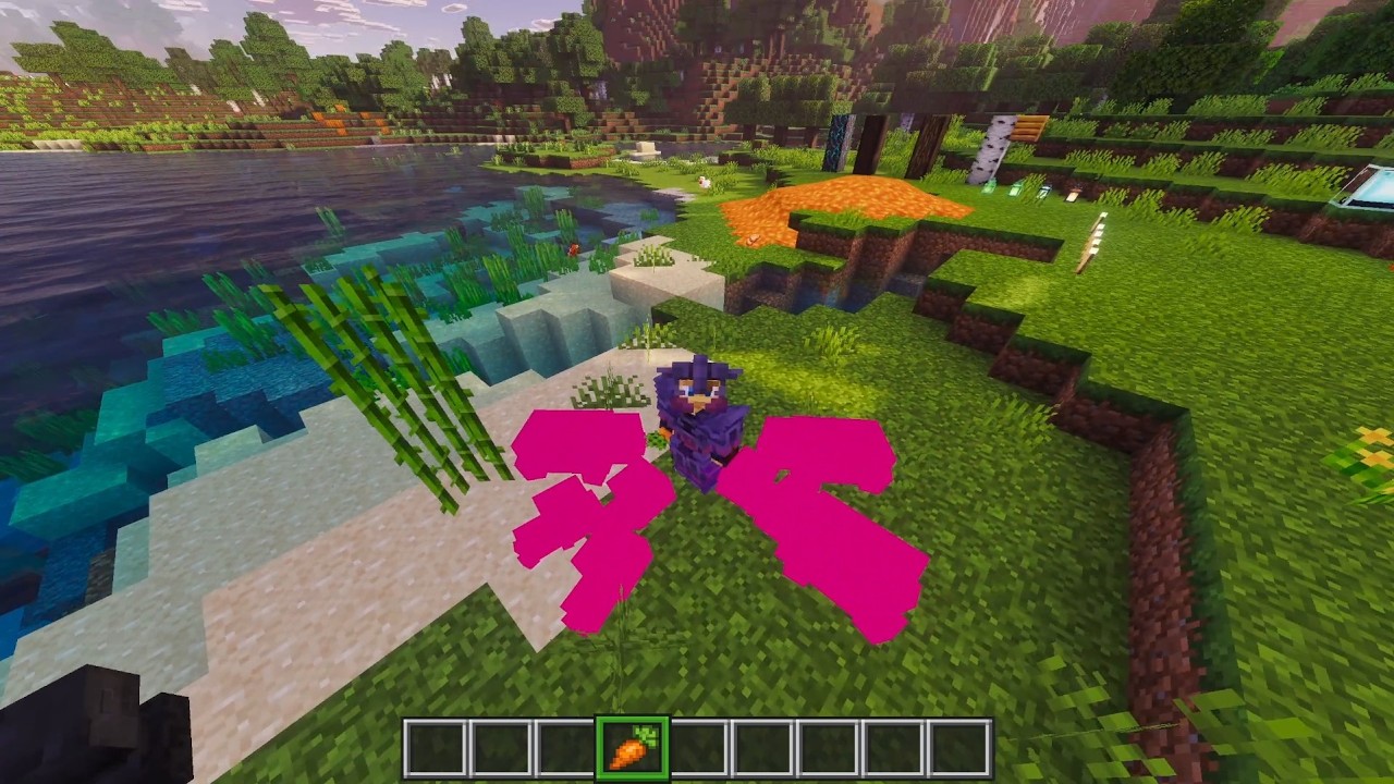 Esto pasa si juntas dos TEXTURE PACK INCOMPATIBLES