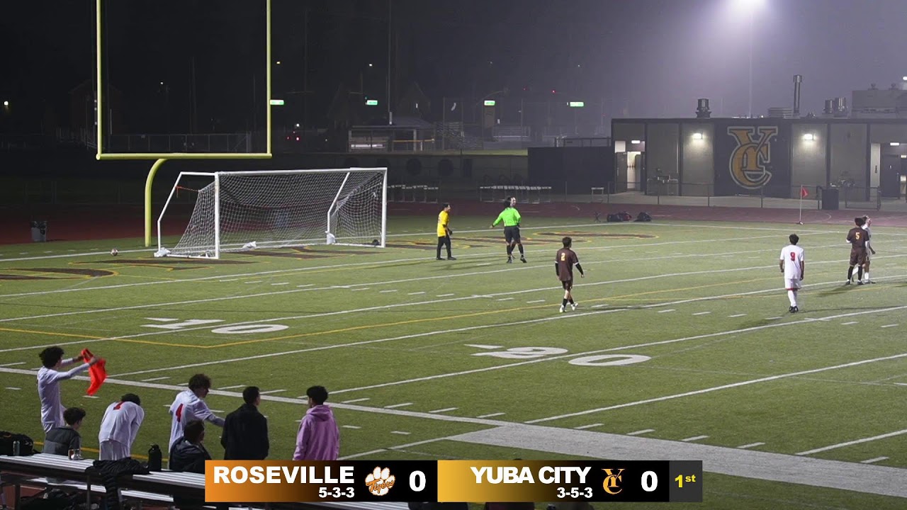Varsity Soccer Game - Roseville Tigers at Yuba City