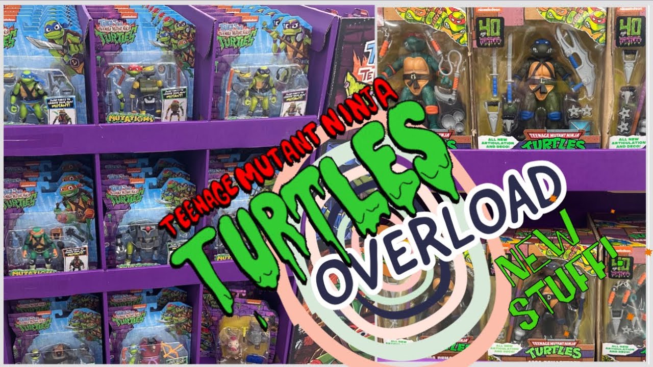 Epic Toy Hunt: Finding New Teenage Mutant Ninja Turtles Action Figures!!!!