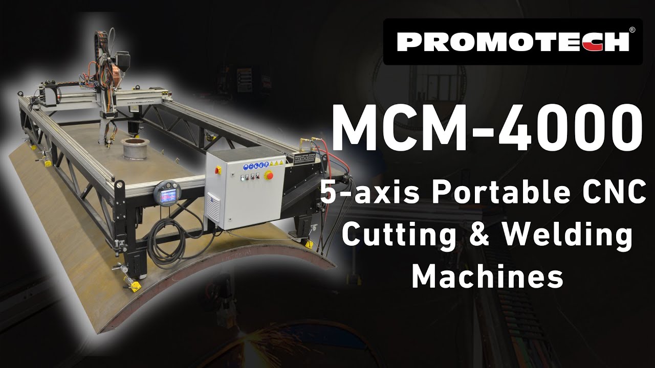 PROMOTECH MCM | 5-Axis CNC Machine - Revolutionize Wind Tower Door Frame Installation