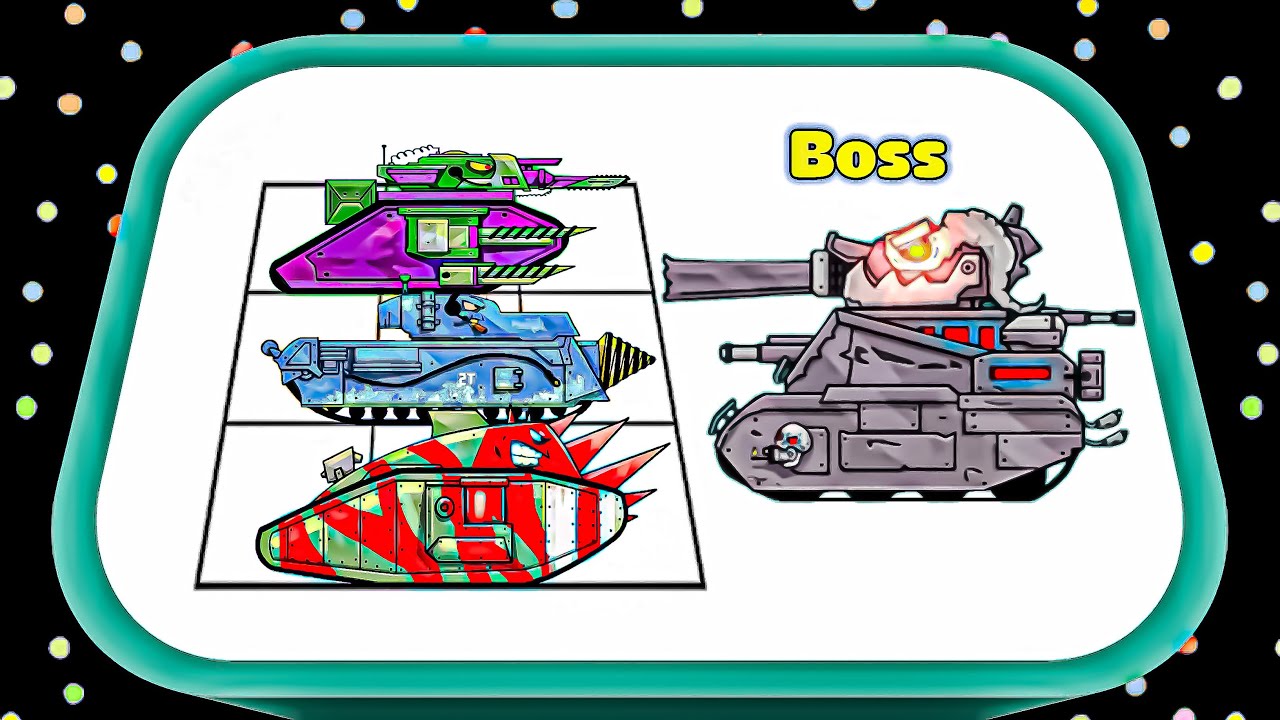 Mega Crusher Boss VS WW2 Merge Tank Army | Ultimate Evolution War Challenge Gameplay