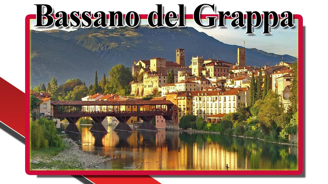 Bassano Del Grappa. Drone Video. 4K
