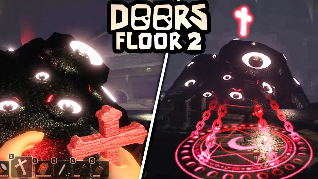 Can you use CRUCIFIX on DAM SEEK in FLOOR 2? (Secrets & Hacking) - DOORS Floor 2 Update [The Mines]