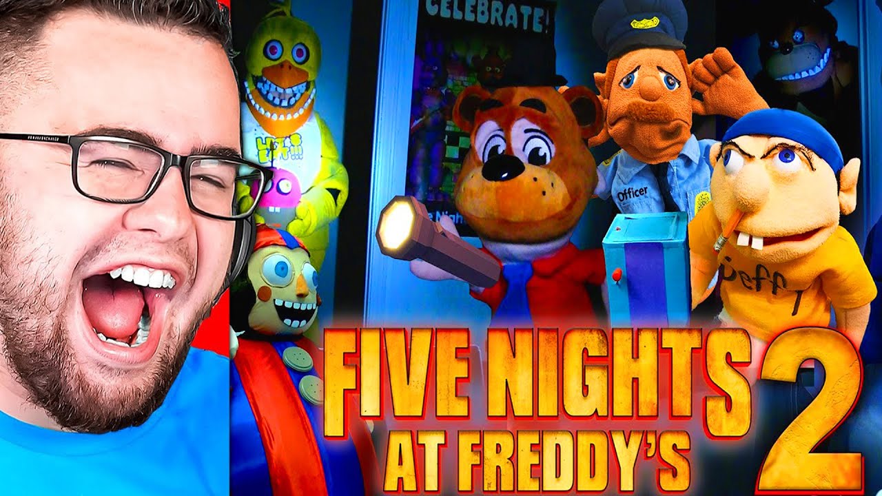 Reacting to Jeffy At Five Nights At Freddy's 2 (SML Movie)