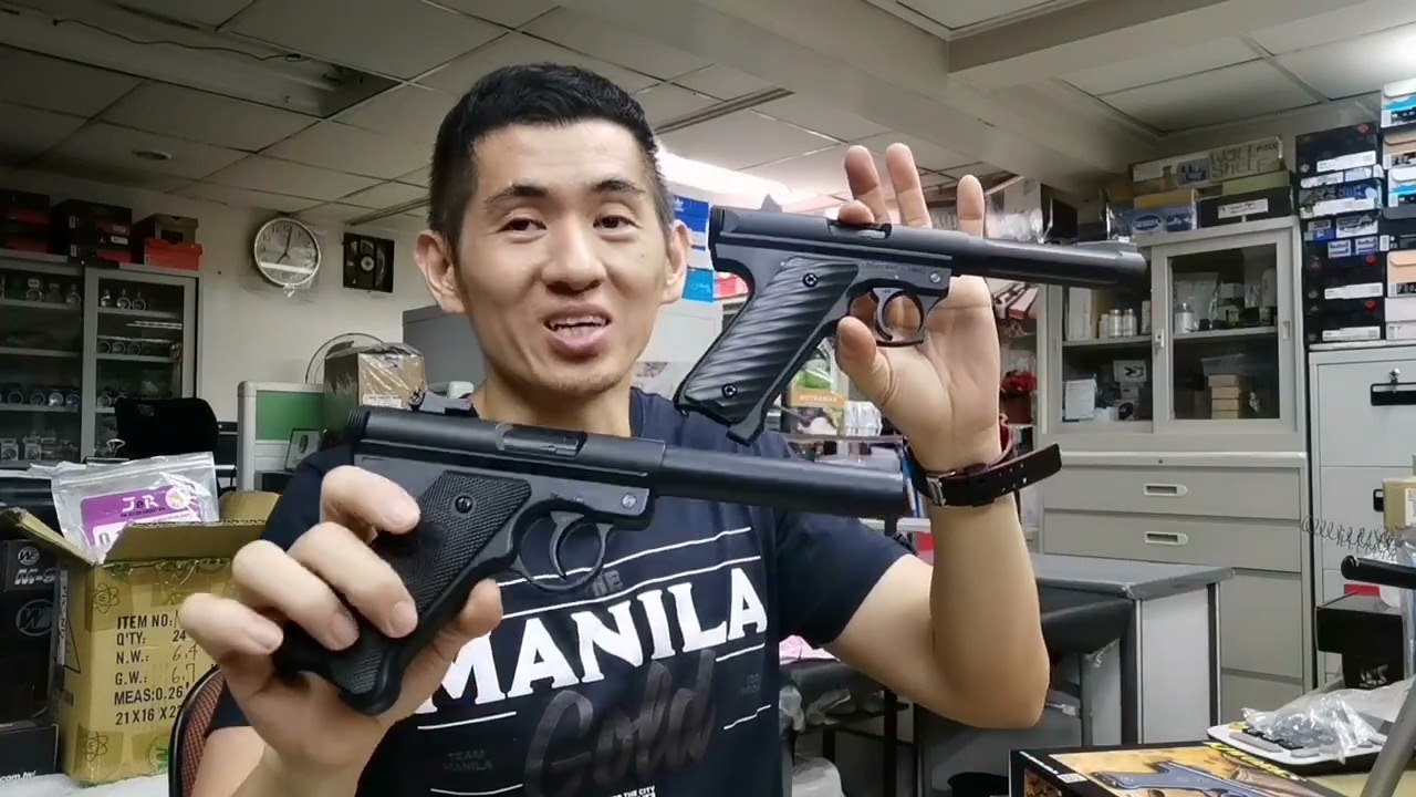 Airsoft Pistol for Gun Newbies - Kjworks MK1 & MK2