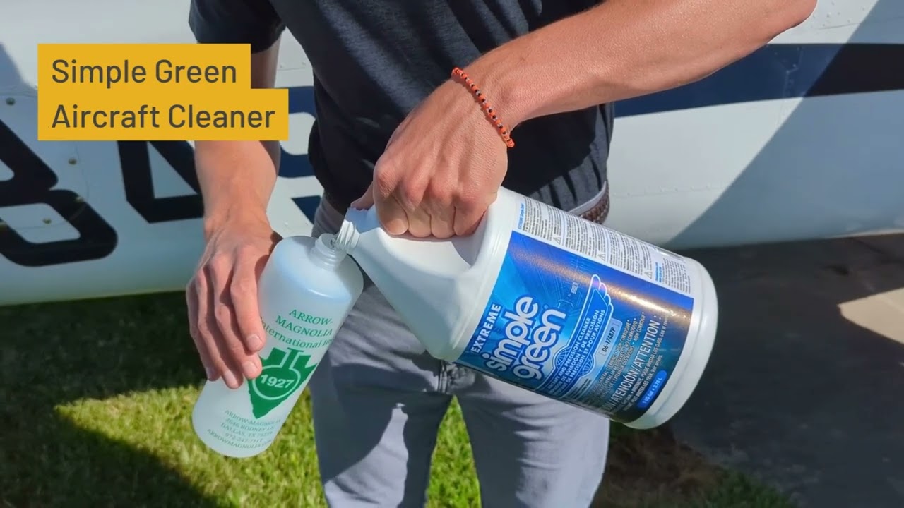 Simple Green Cleaning Kit - powerful and safe cleaning products for airplanes
