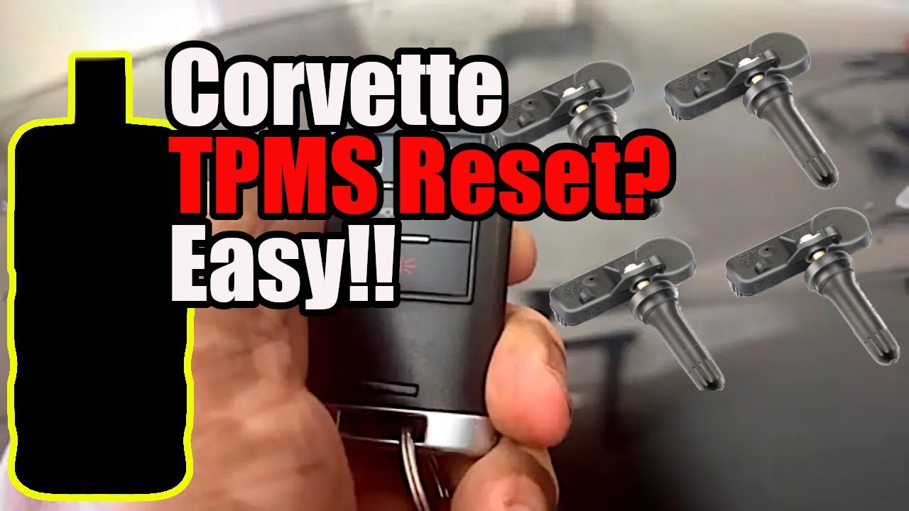 Сброс TPMS на C6 Corvette стал проще