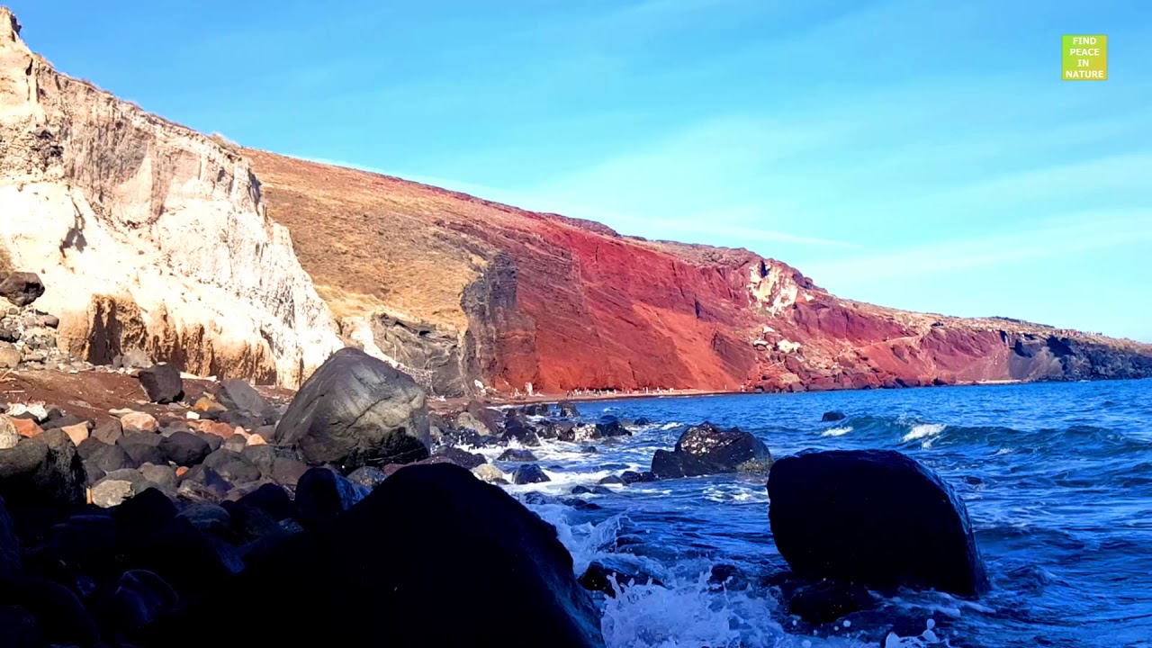 RED BEACH SANTORINI #3CaptureTheMoment